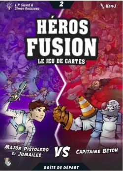 JEU HÉROS FUSION LE JEU DE CARTES - BOÎTE DE DÉPART NO 02